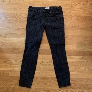Free People black denim